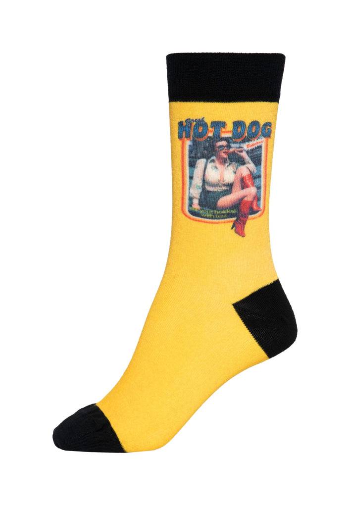 Queen Kerosin Socken «Hot Dog» Super Rabatt
