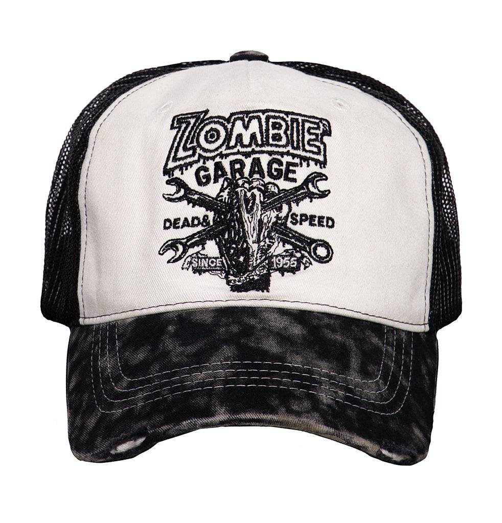 Queen Kerosin Trucker Cap «Zombie Garage» Rabatte dieses Monats