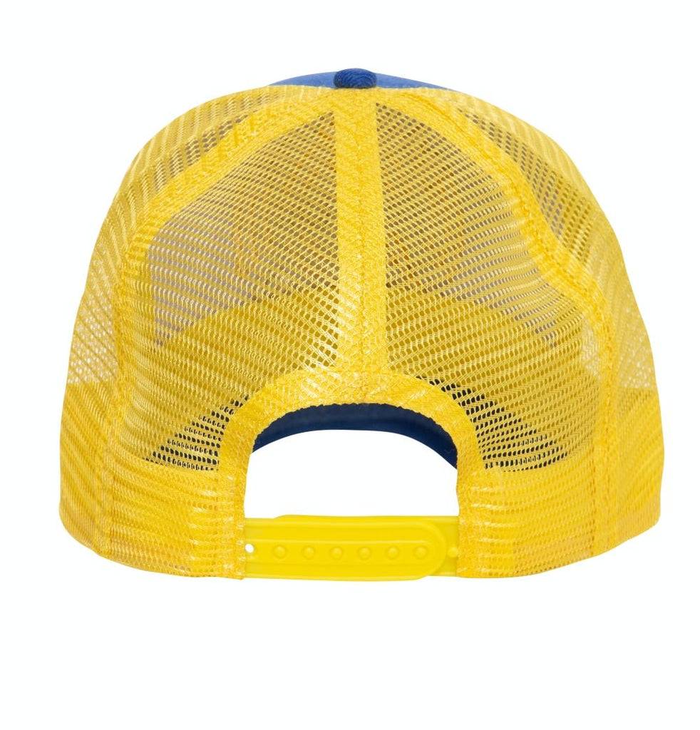 Queen Kerosin Trucker Cap aus Feincord mit kontrastierendem Mesh «Fire Up» Online