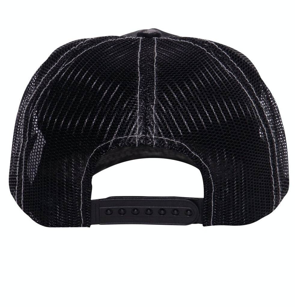 Queen Kerosin Trucker Cap mit Stickerei in der Front und Enzymwash «Speedshop SoCal» Auslauf