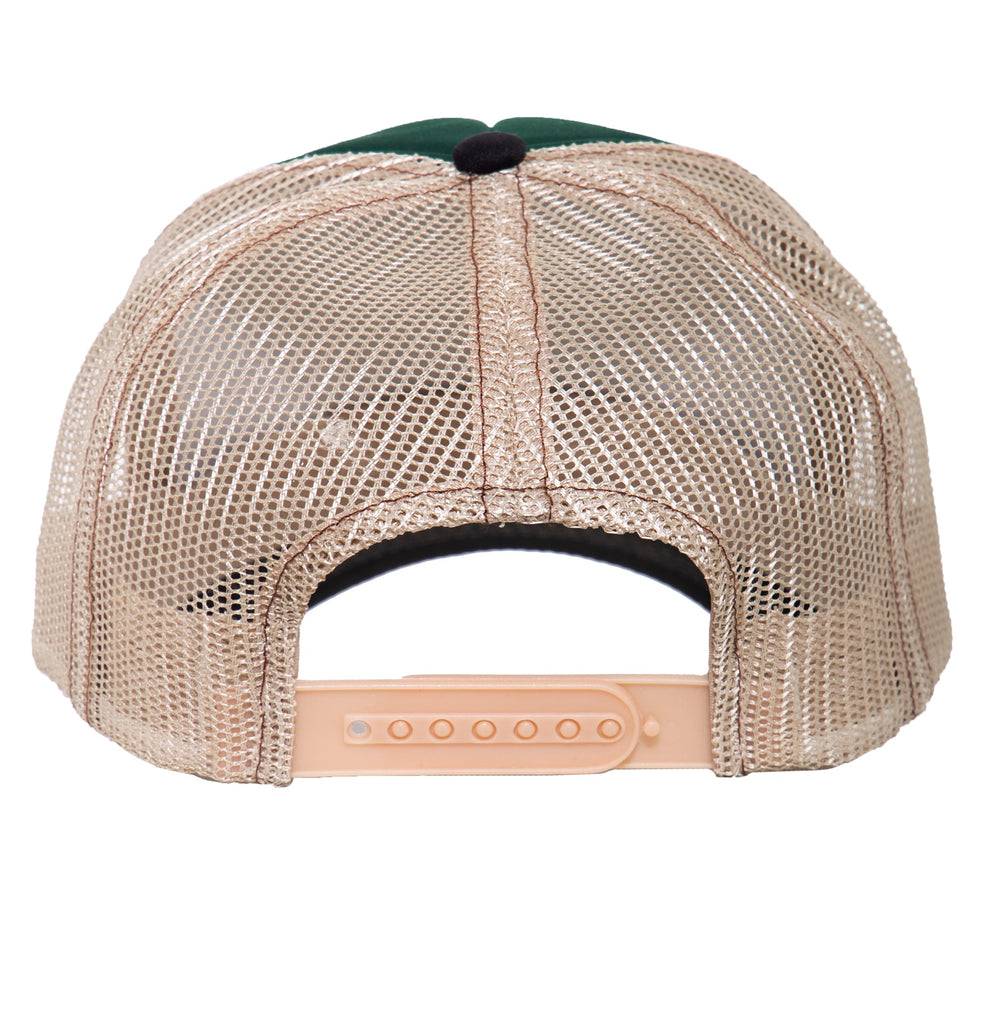 Queen Kerosin Trucker Cap mit Mesheinsatz und Print «True Roots» Verkauf