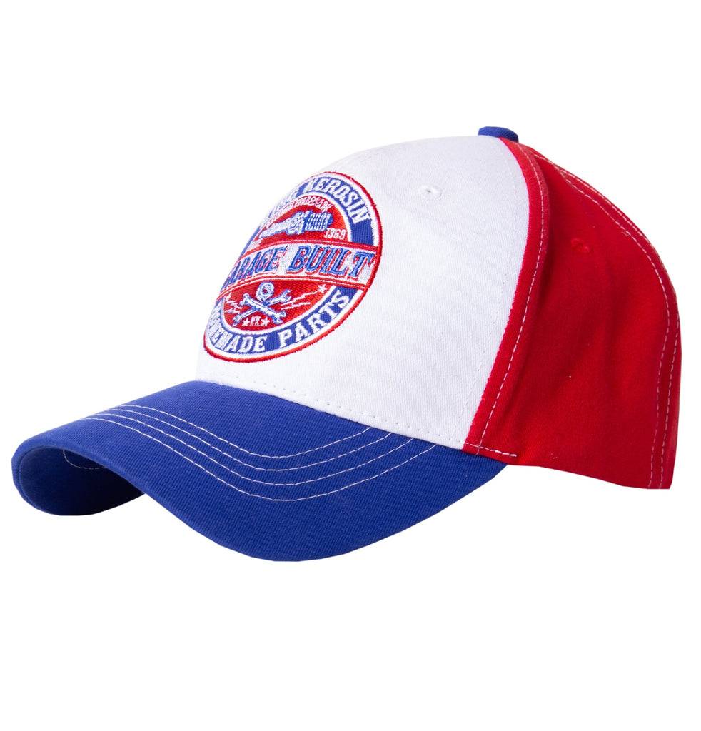 Queen Kerosin Baseball Cap in Colour-Blocking Optik «Garage Built» Blitzverkäufe