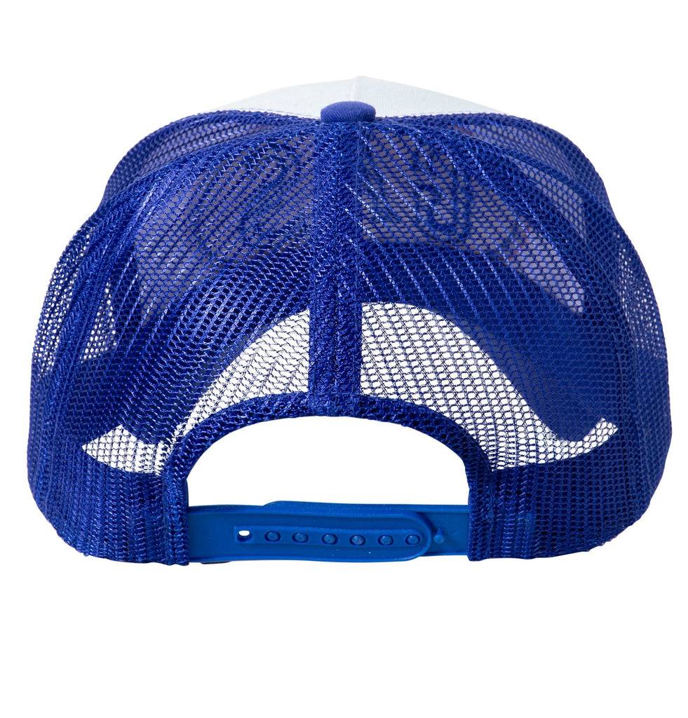 Queen Kerosin Trucker Mesh Cap in Colour-Blocking Optik «Gas Freaks» Kostenloser Versand