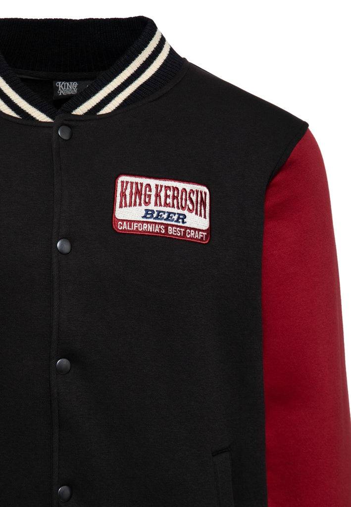 Queen Kerosin College Jacke «Beer» Black Friday