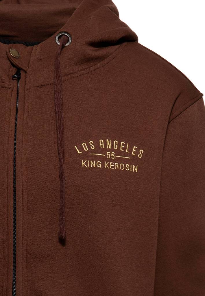 Queen Kerosin Kapuzen-Sweatjacke «Stay Fast» Jubiläumsangebot