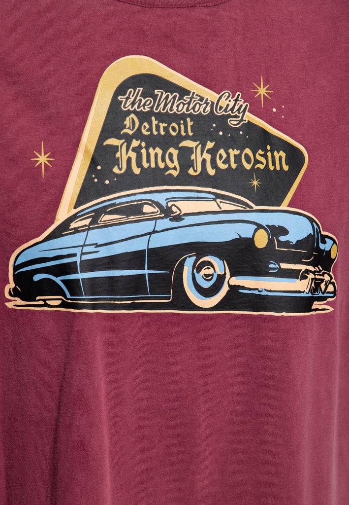 Queen Kerosin T-Shirt «Detroit Greaser» Zeitlich begrenztes Angebot