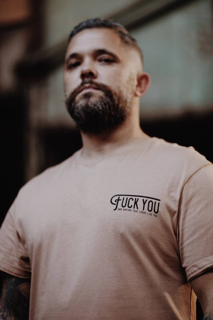Queen Kerosin T-Shirt «Fuck The Fucking Rules» Saisonale Angebote