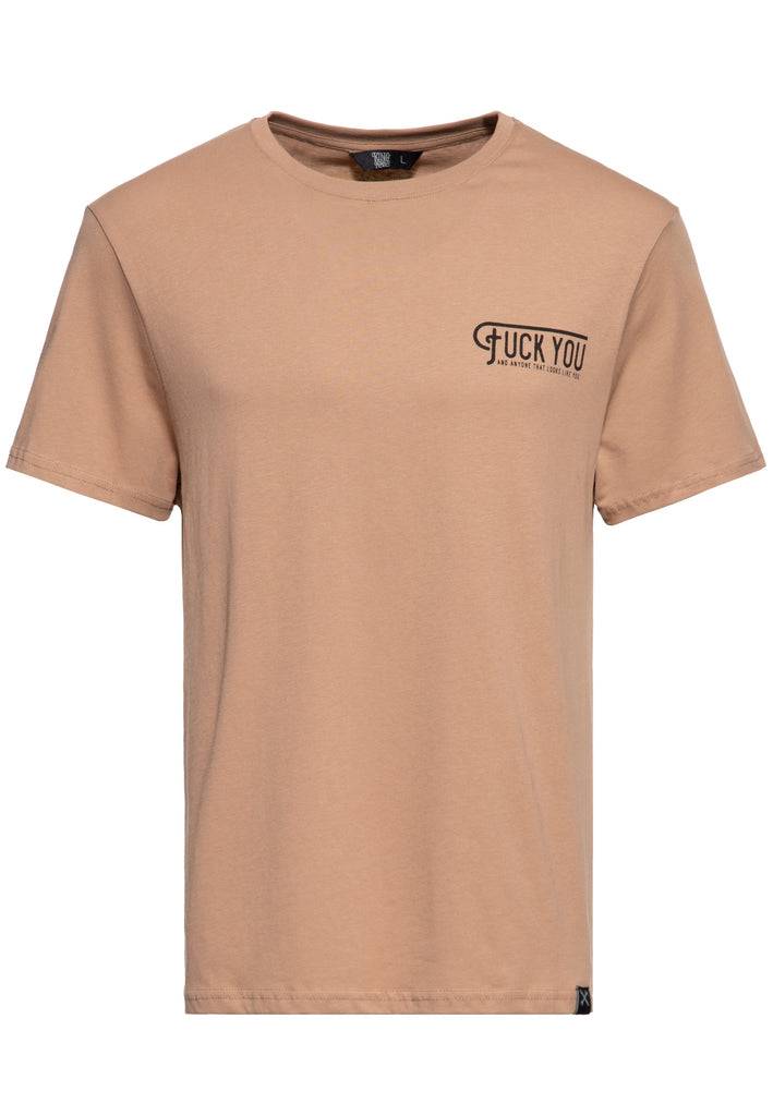 Queen Kerosin T-Shirt «Fuck The Fucking Rules» Saisonale Angebote