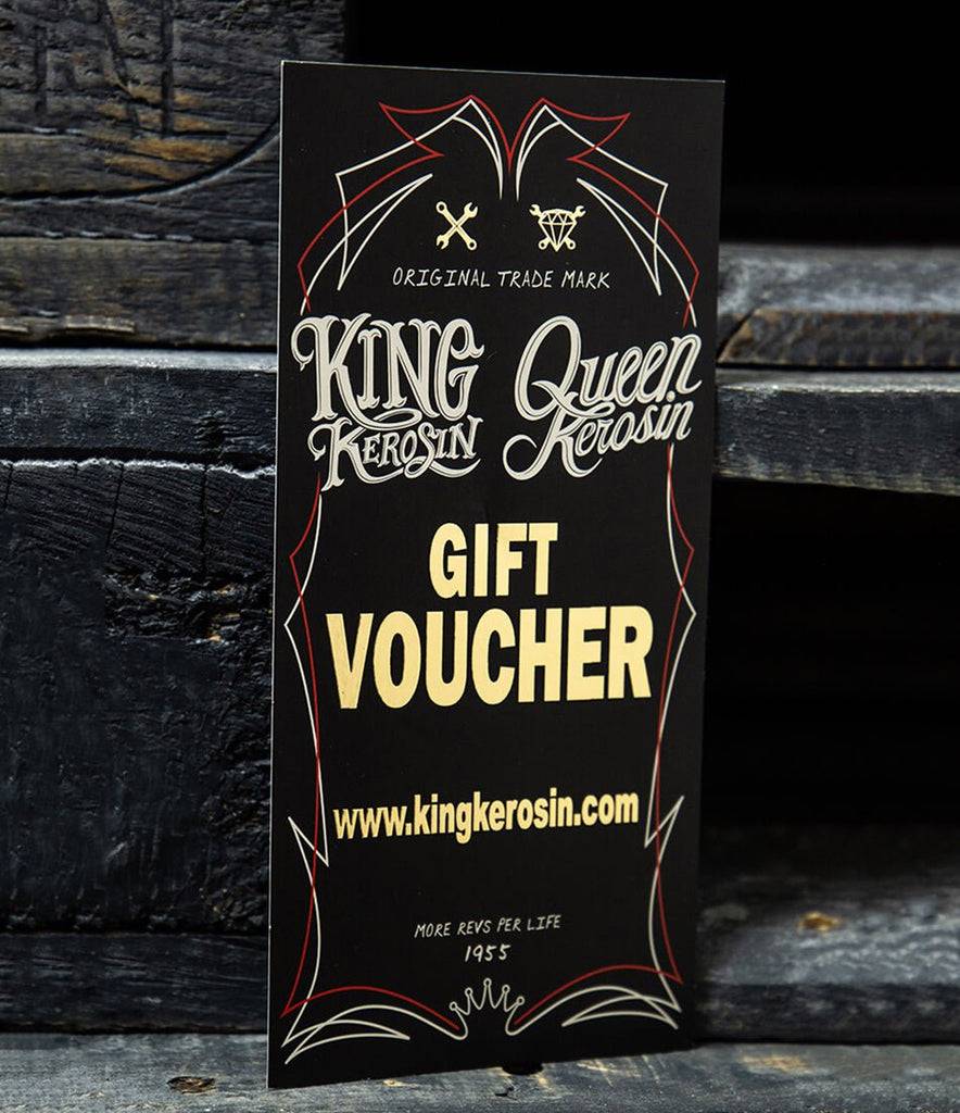 Queen Kerosin Geschenkgutschein (Per E-Mail + Per Post) Tiefpreis
