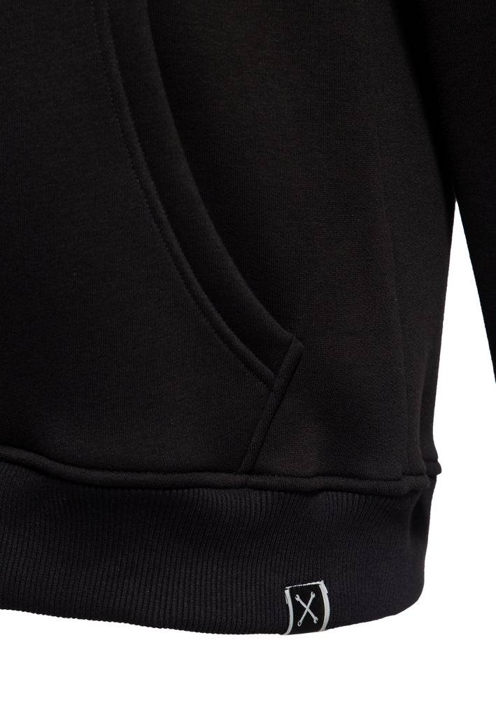 Queen Kerosin Basic Zip Hoodie «Don't Tread» Kostenlose Rückgabe
