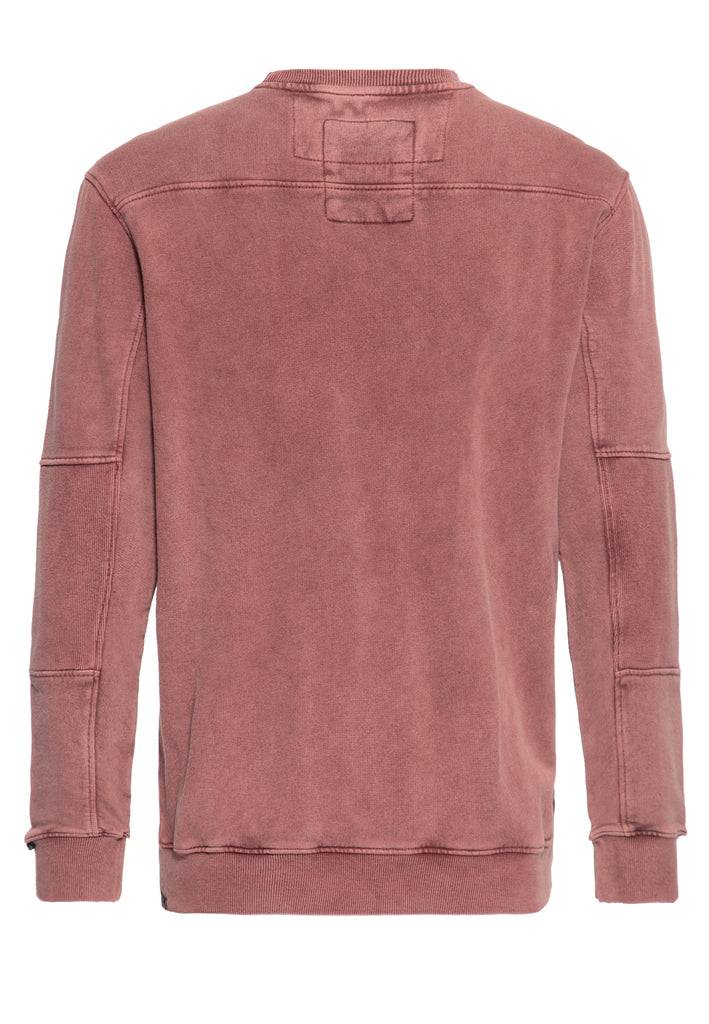 Queen Kerosin Acid Washed Pullover «Chopper 1973» Letzter Tag