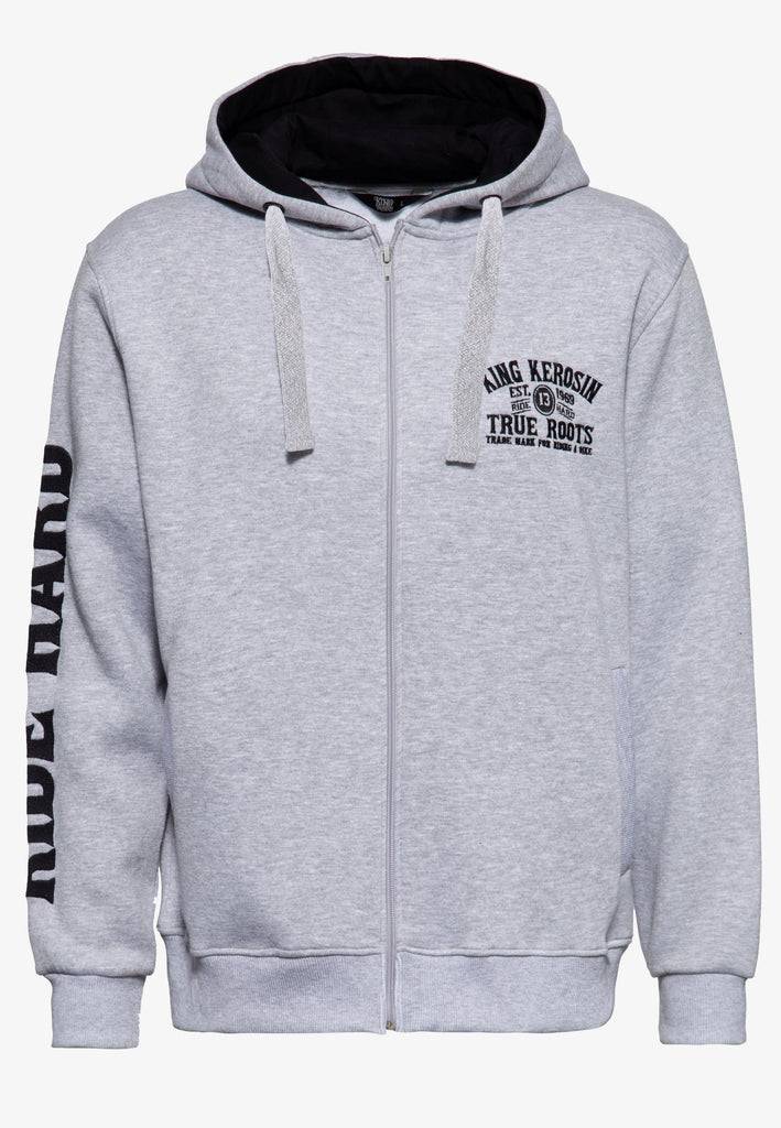 Queen Kerosin Sweatjacke «True Roots» Bis zu 65% Rabatt