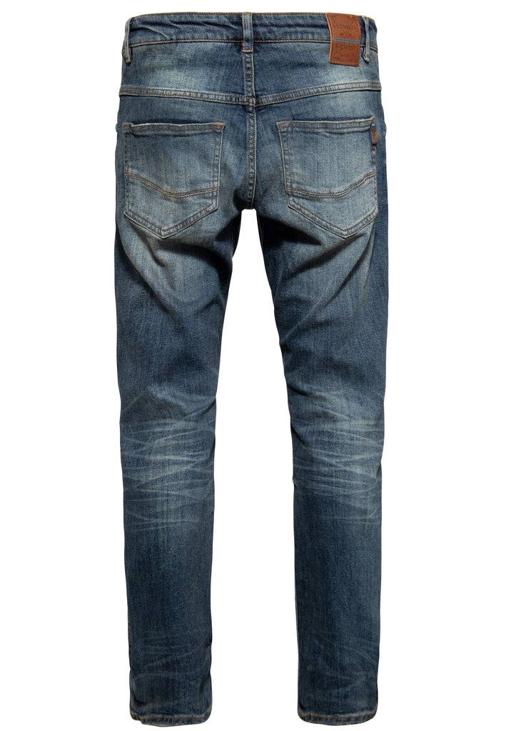 Queen Kerosin 5-Pocket Jeans «Robin Vintage Wash» Super Rabatt