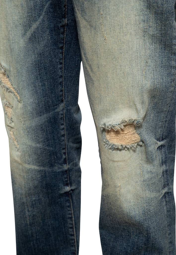 Queen Kerosin 5-Pocket Jeans «Robin Vintage Wash» Super Rabatt
