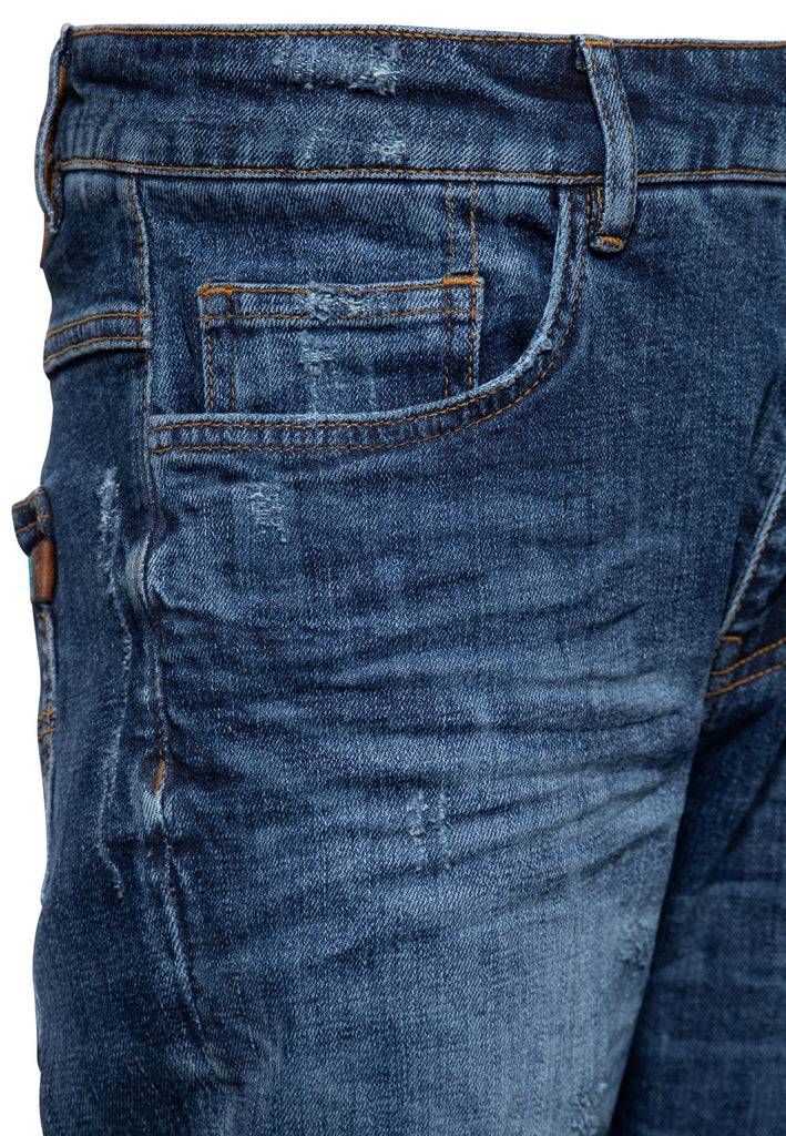 Queen Kerosin 5-Pocket Jeans «Robin» Riesige Rabatte