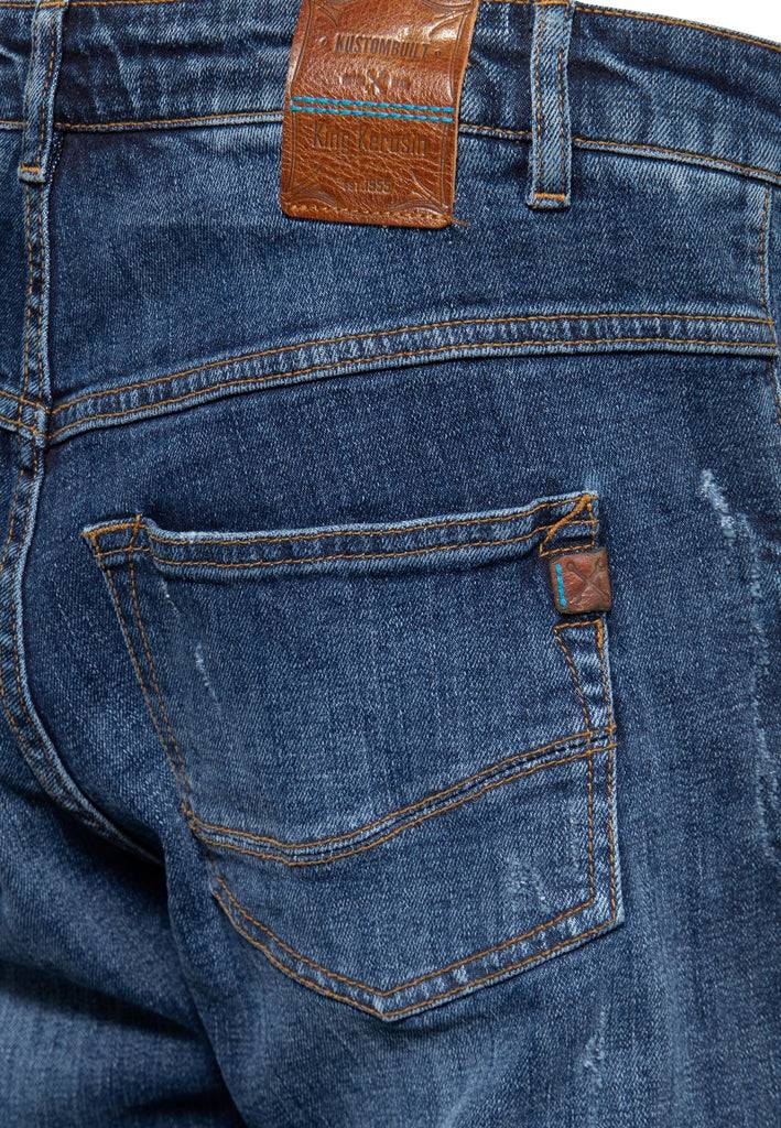 Queen Kerosin 5-Pocket Jeans «Robin» Riesige Rabatte
