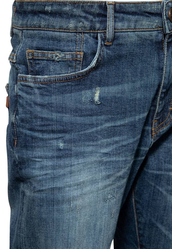 Queen Kerosin 5-Pocket Jeans «Robin» 50% Rabatt mit kostenlosem Versand