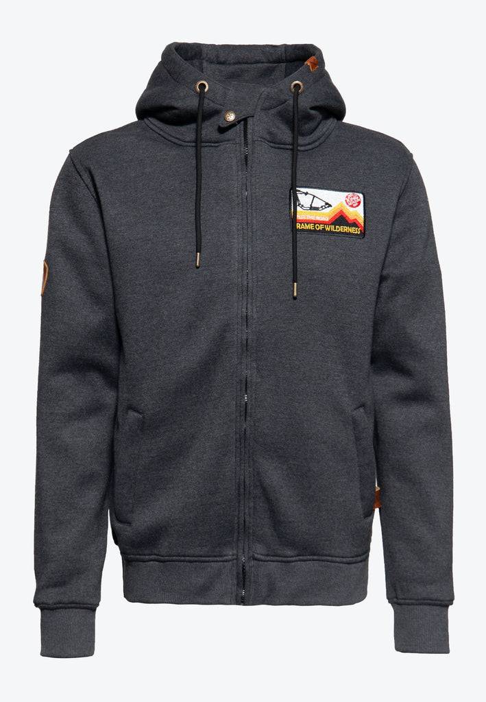 Queen Kerosin Outdoor Sweatjacke «K.K. Adventure Gear - Frame of Wilderness» Begrenzt auf 3 Tage