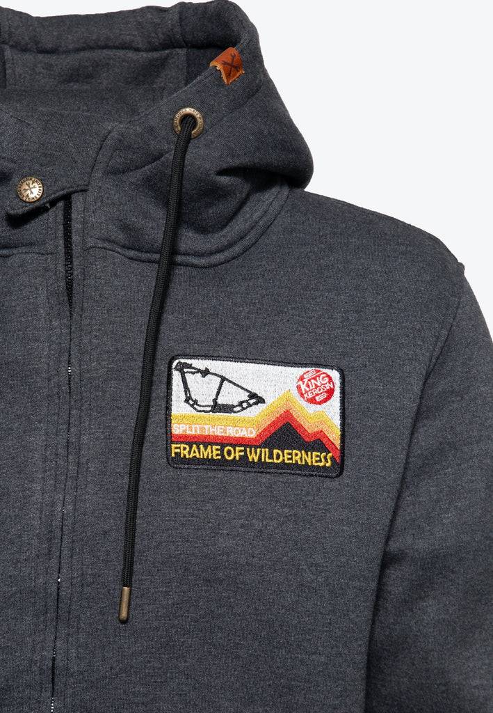 Queen Kerosin Outdoor Sweatjacke «K.K. Adventure Gear - Frame of Wilderness» Begrenzt auf 3 Tage