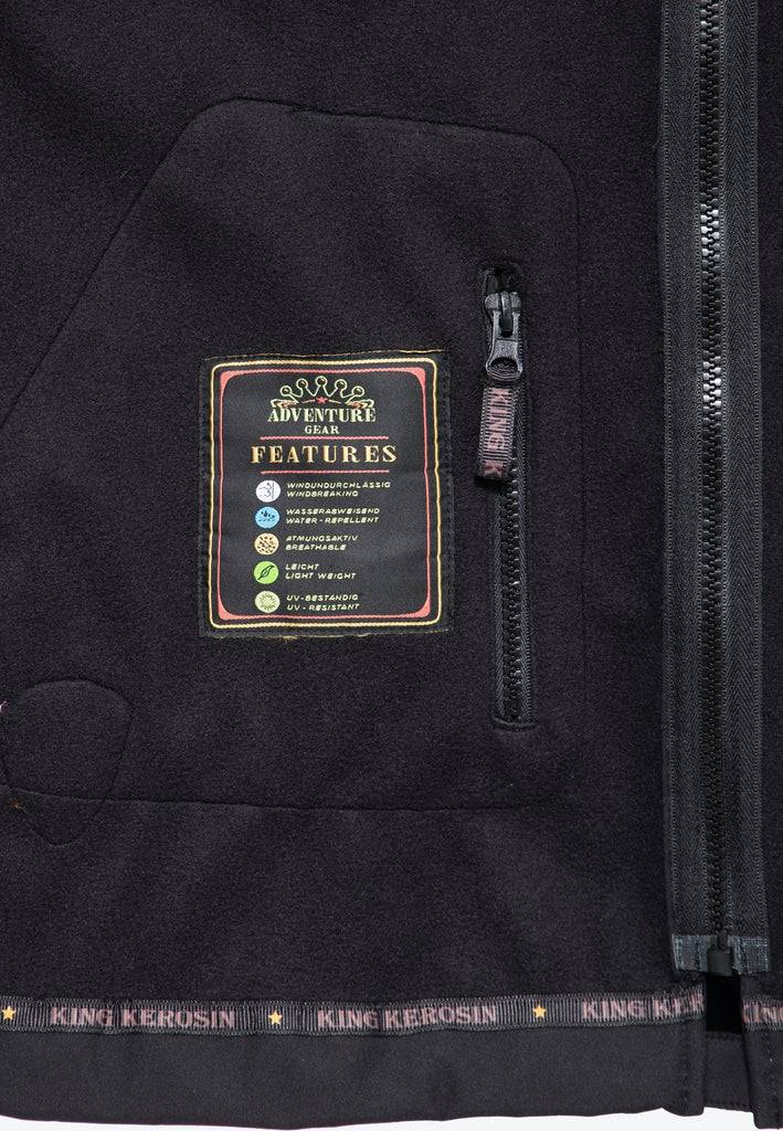 Queen Kerosin Outdoor Sweatjacke «KK Adventure Gear - Motor State California» Im Verkauf