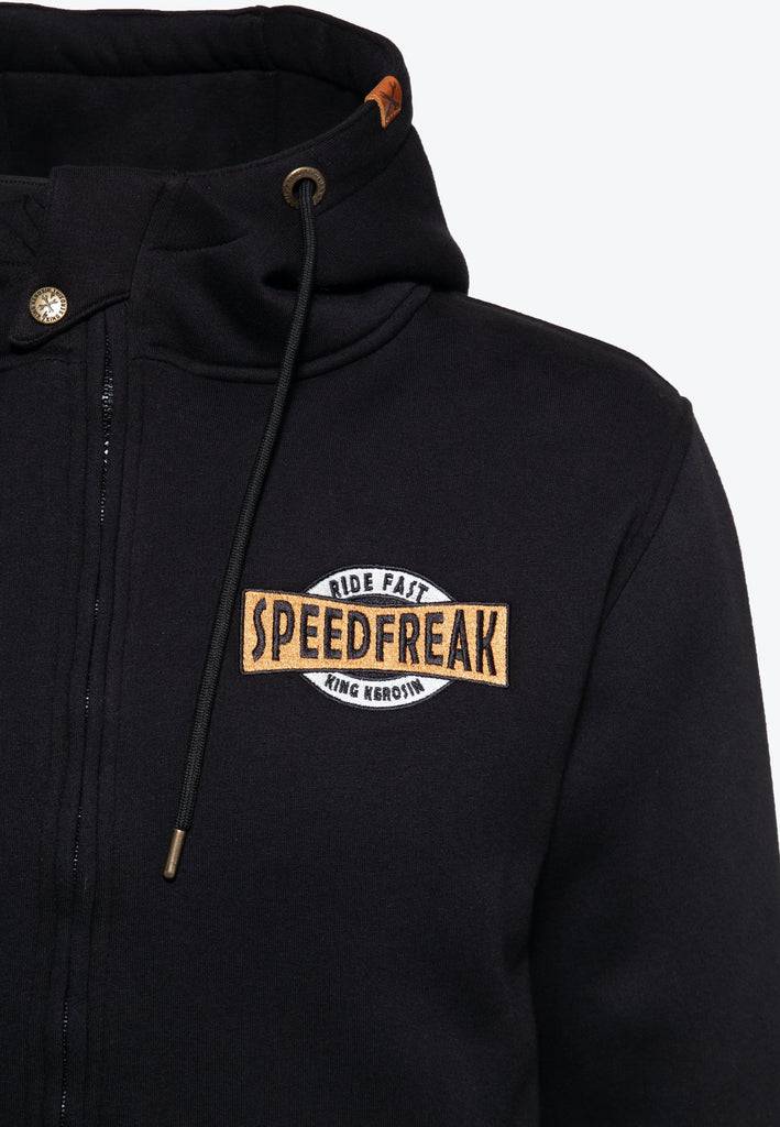 Queen Kerosin Outdoor Sweatjacke «K.K. Adventure Gear - Speedfreak» zollfrei