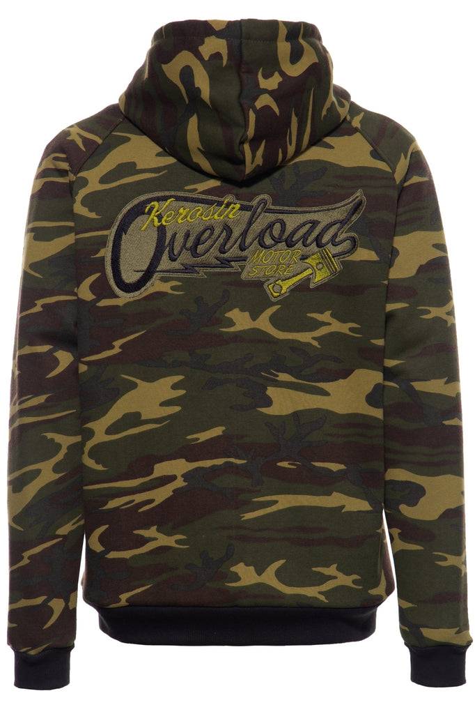 Queen Kerosin Sweatjacke mit separatem Softshell-Innenfutter «Kerosin Overload» 2025