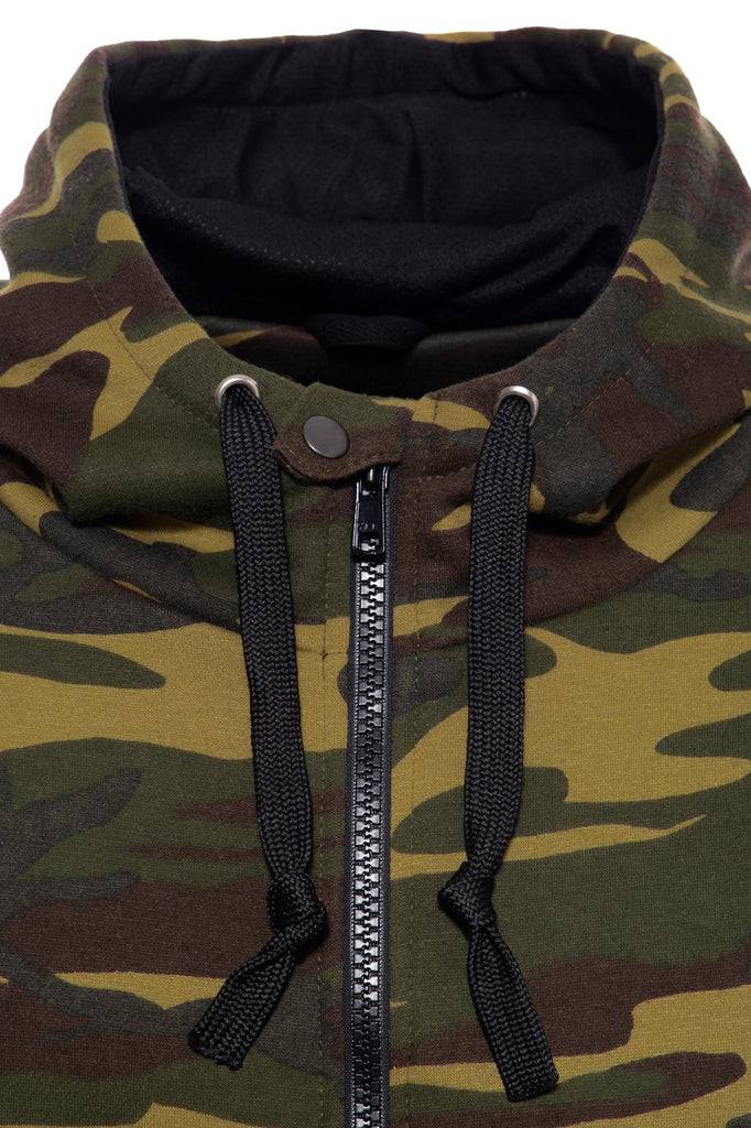 Queen Kerosin Sweatjacke mit separatem Softshell-Innenfutter «Kerosin Overload» 2025