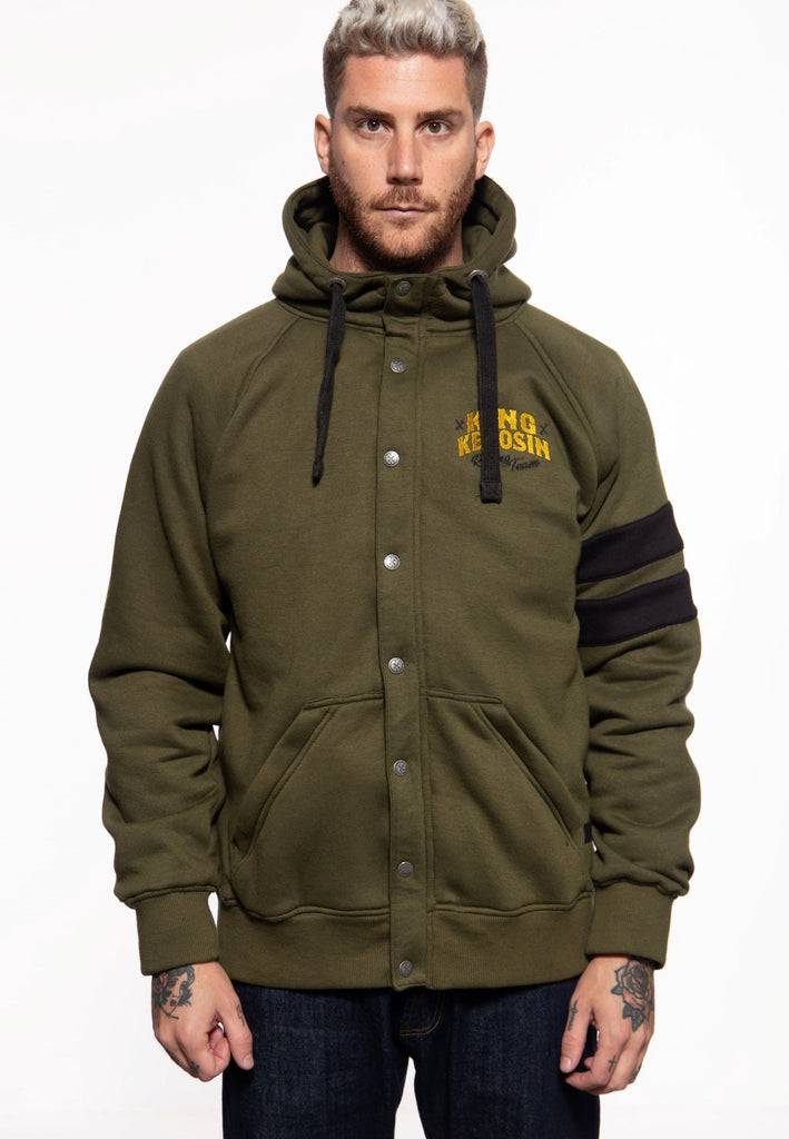 Queen Kerosin Sweatjacke mit Kapuze «Speedway Kings» Auslauf