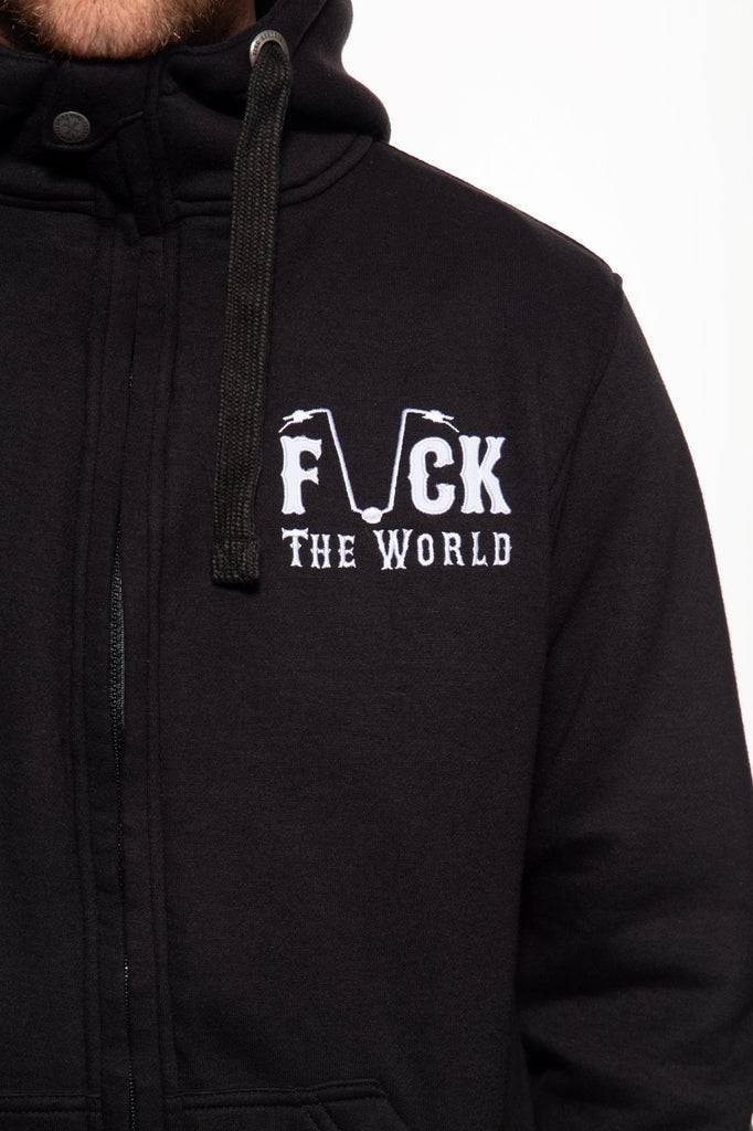Queen Kerosin Sweatjacke «Fuck Everyone» Angebote