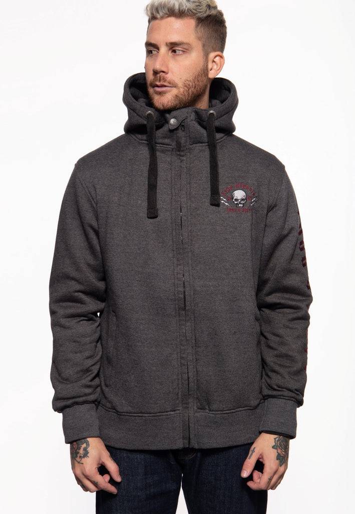 Queen Kerosin Sweatjacke mit Kapuze «Loud and Dirty» Hotsell