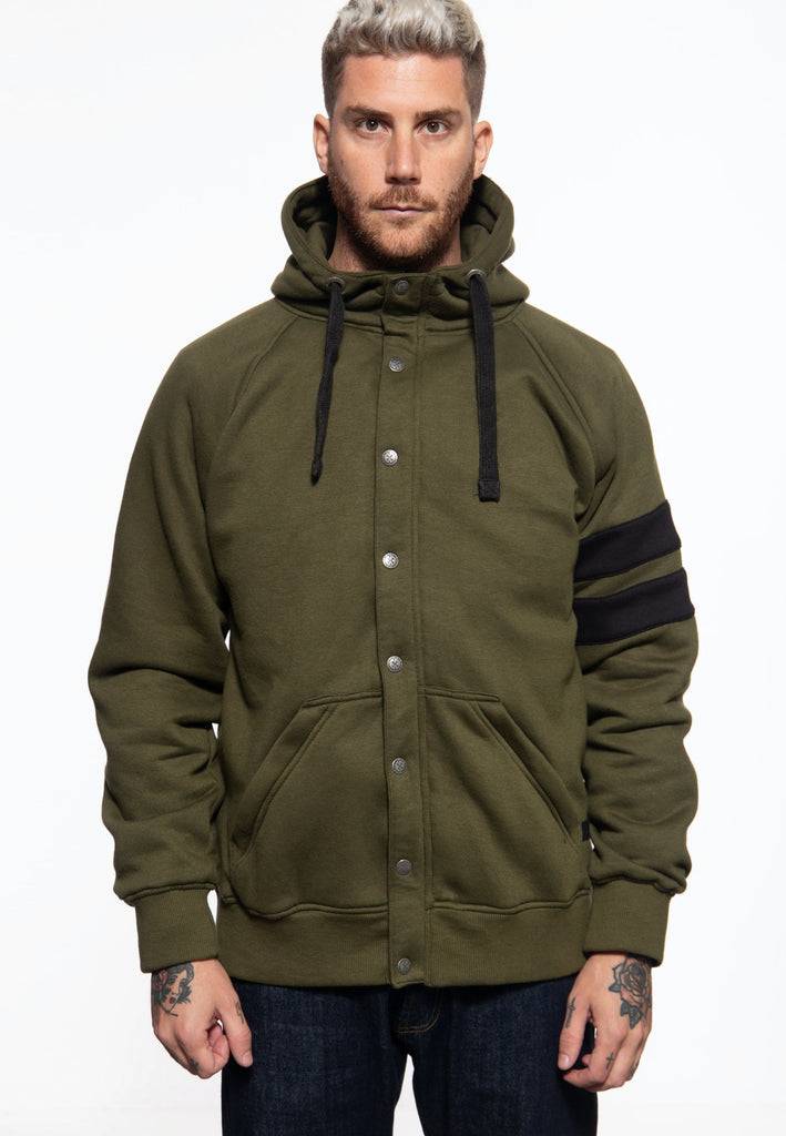 Queen Kerosin Sweatjacke mit Kapuze im Angebot