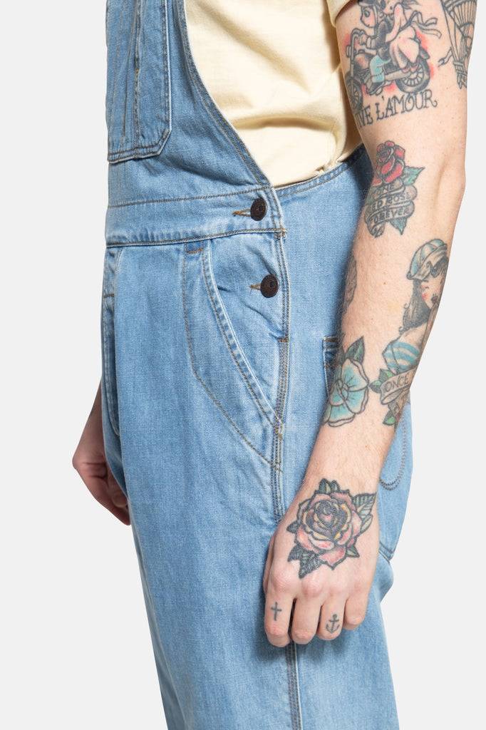 Queen Kerosin Latzhose im Workwear-Style Günstiger Verkauf