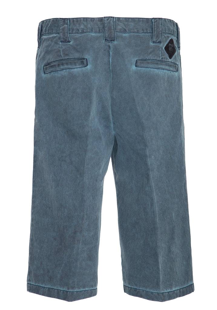Queen Kerosin Workwear Shorts in Oil-Washed Optik «Garage Wear» Limitierter Zeitrabatt