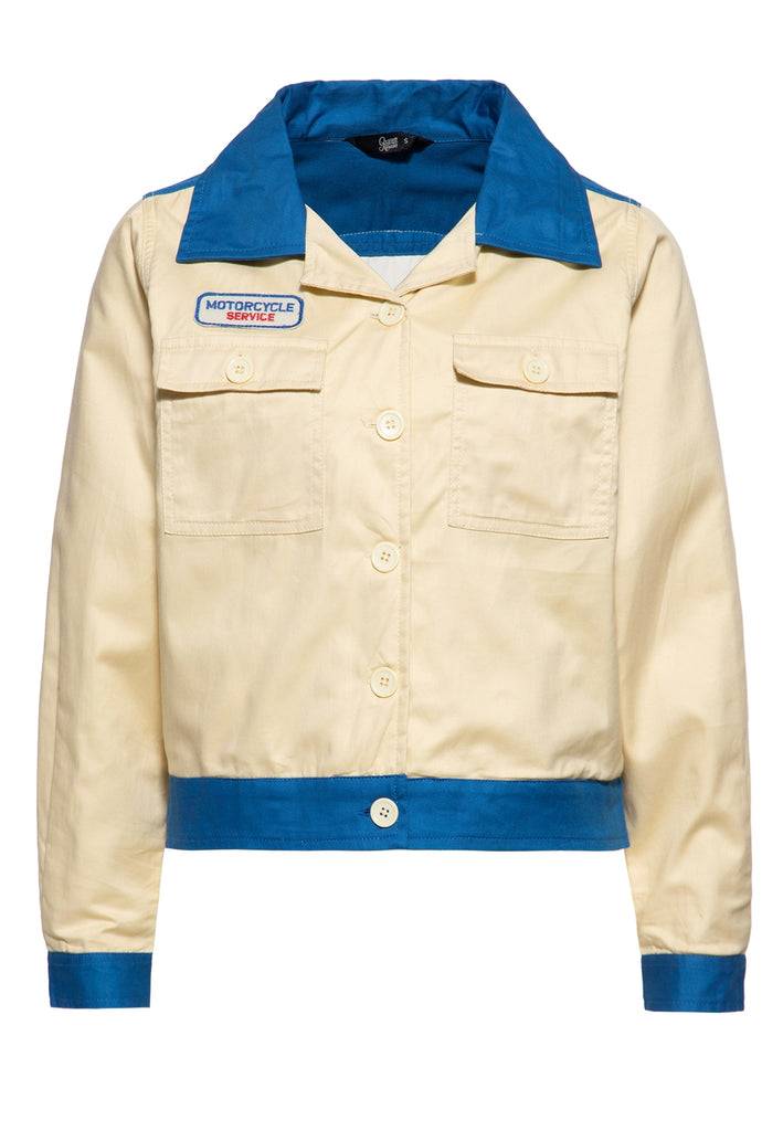 Queen Kerosin Workwear Jacke «Faster Then The Wind» Preisnachlass