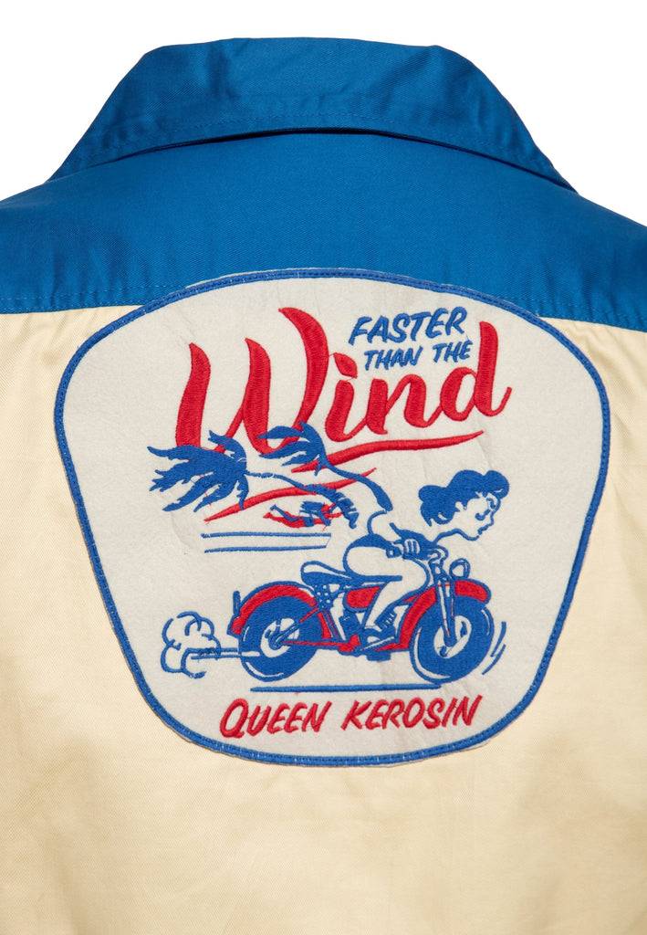 Queen Kerosin Workwear Jacke «Faster Then The Wind» Preisnachlass