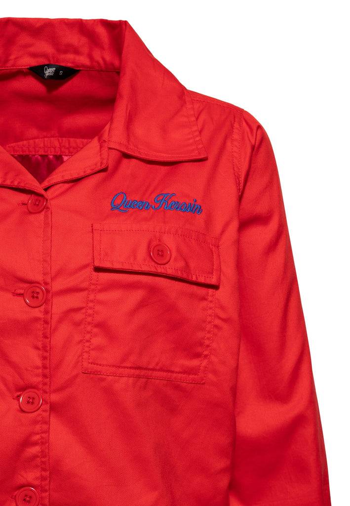 Queen Kerosin Workwear Jacke «Faster Then The Wind» Saisonschlussverkauf