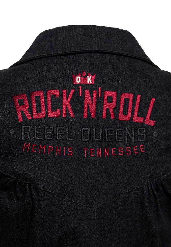 Queen Kerosin Swingkleid «Rock'n'Roll Rebel Queens» Valentinstagsangebot
