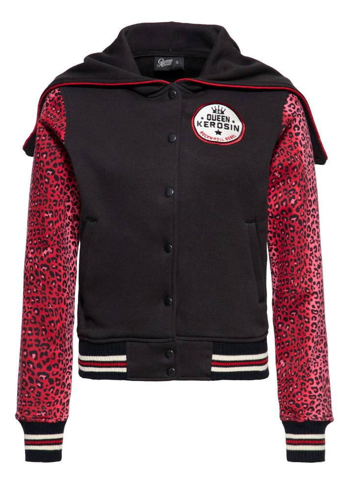 Queen Kerosin College Jacke «Rock'n'Roll Rebel Queen» Heißer Verkauf