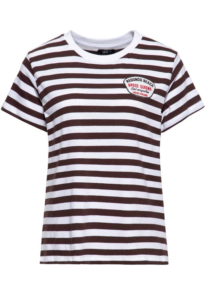 Queen Kerosin T-Shirt «Redondo Beach - Speed Queens» Zeitlich begrenztes Angebot