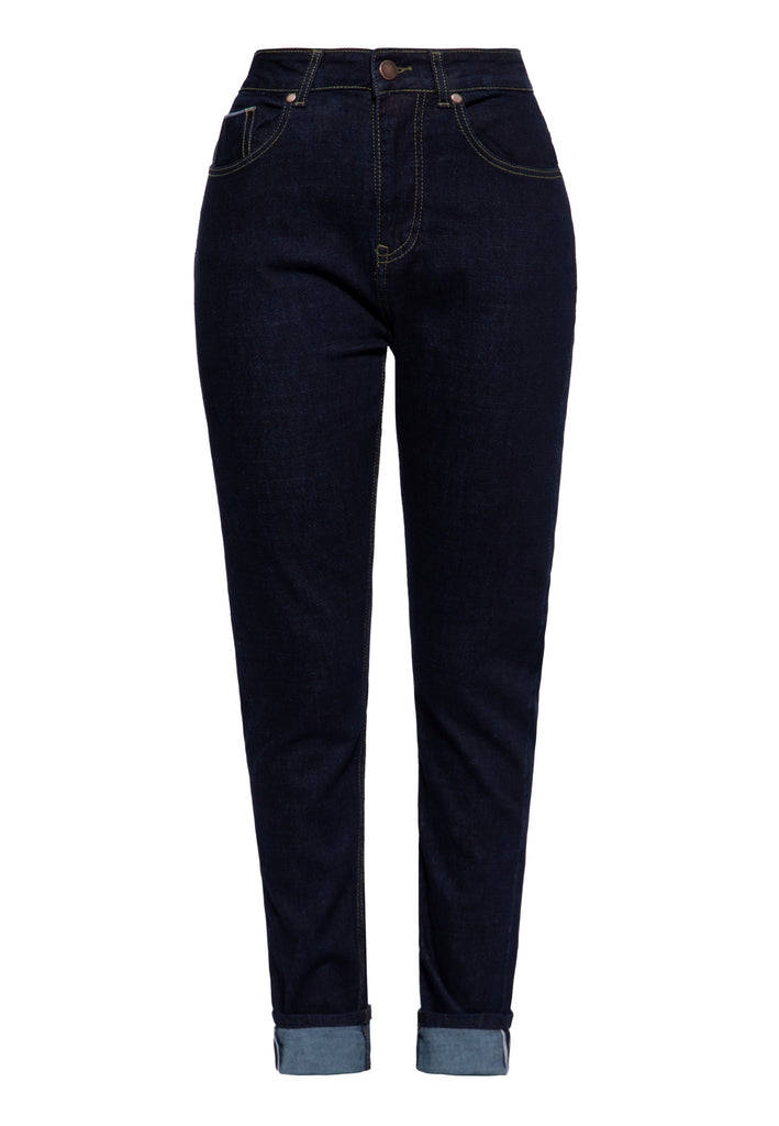 Queen Kerosin Highwaist Jeans «Betty» Blitzangebot
