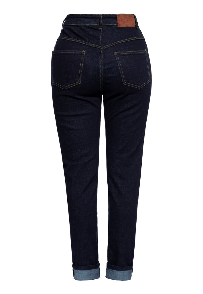 Queen Kerosin Highwaist Jeans «Betty» Blitzangebot
