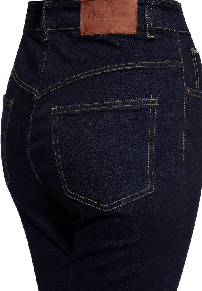 Queen Kerosin Highwaist Jeans «Betty» Blitzangebot