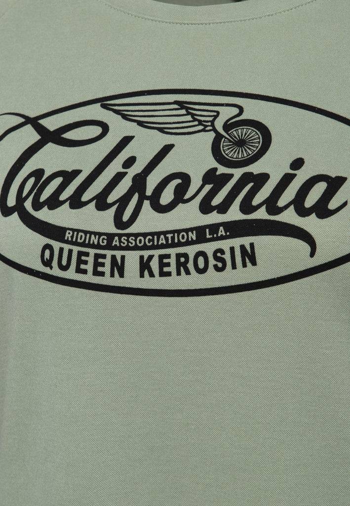Queen Kerosin Langarmshirt «California» Neuheiten