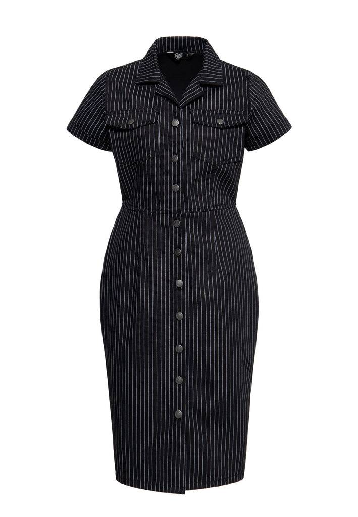 Queen Kerosin Denim Etuikleid Tägliche Deals