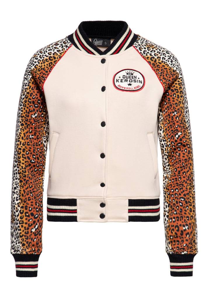 Queen Kerosin College Jacke «Rock'n'Roll Rebel Queen» Tiefpreis