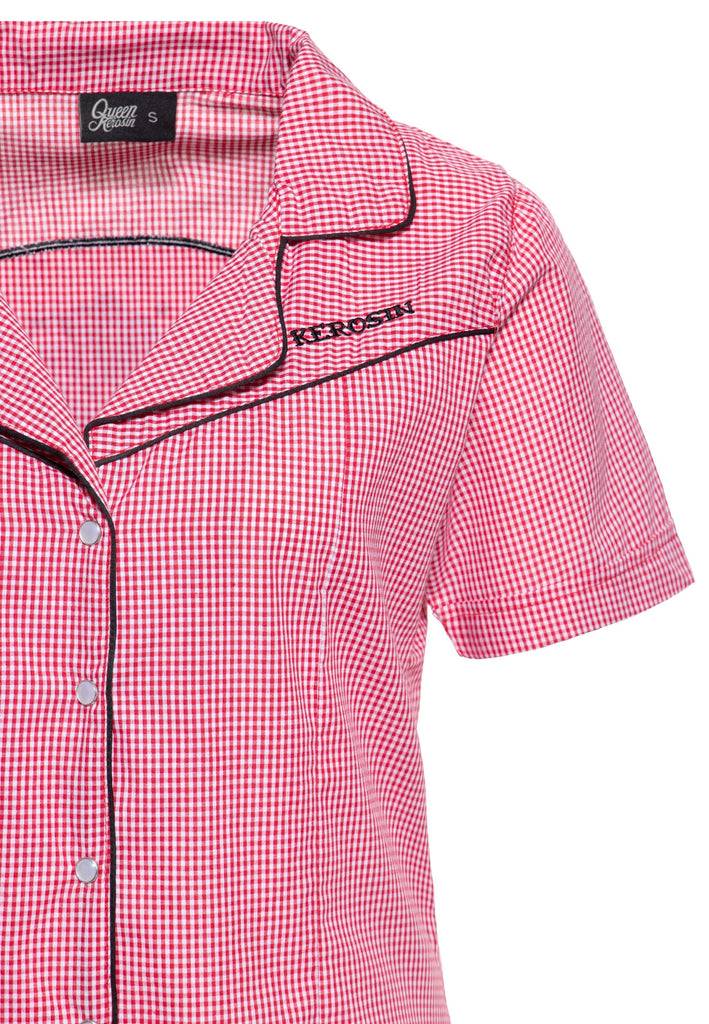 Queen Kerosin Bluse «Lone Star» Begrenzte Freigabe