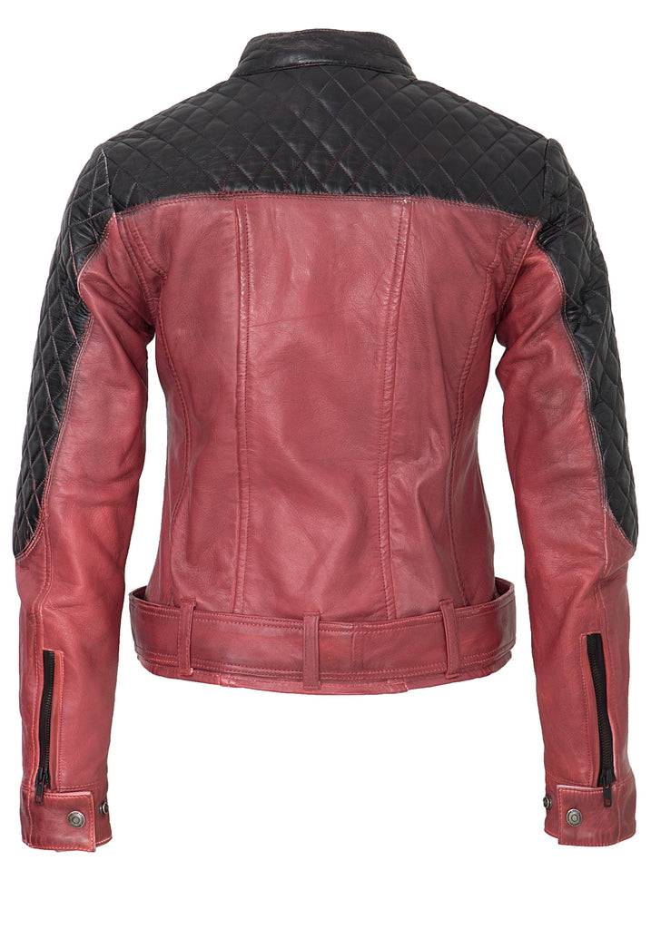 Queen Kerosin Lederjacke im Racing Look Nur für heute