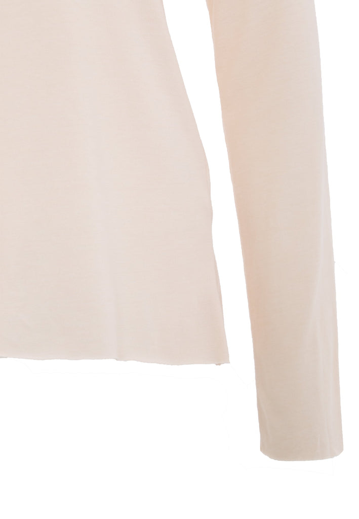 Queen Kerosin Basic Longsleeve mit offenen Abschlüssen und Logo Stickerei Nur noch ein Tag übrig