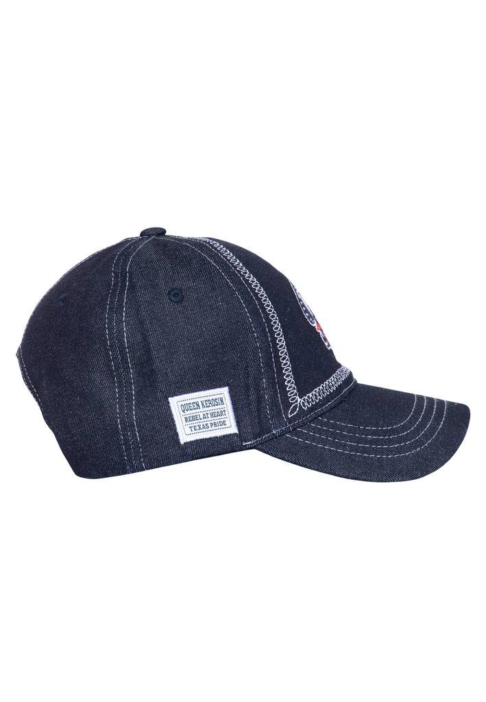 Queen Kerosin Baseball Cap «Rebel At Heart Texas Pride» Begrenzt auf 3 Tage