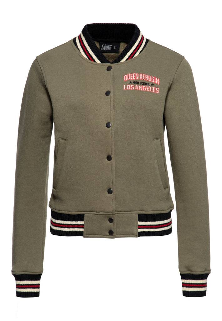 Queen Kerosin College Jacke «Beep Beep» Black Friday Preise